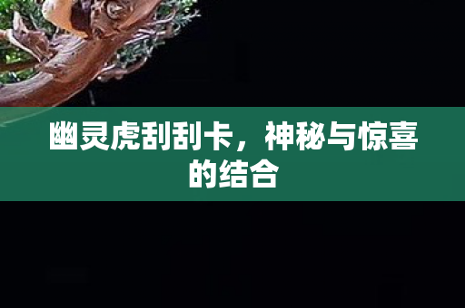 幽灵虎刮刮卡,神秘与惊喜的结合 幽灵虎刮刮卡,神秘与惊喜的结合