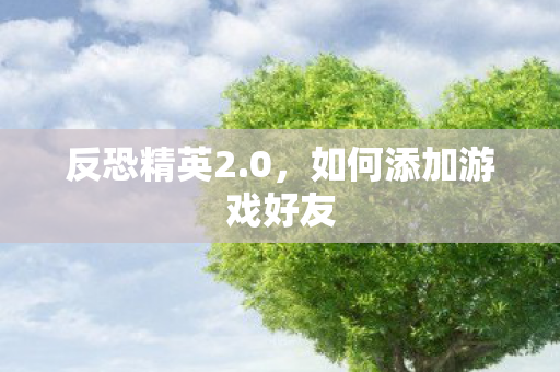 反恐精英2.0，如何添加游戏好友