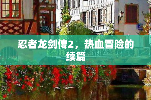 忍者龙剑传2,热血冒险的续篇 忍者龙剑传2,热血冒险的续篇