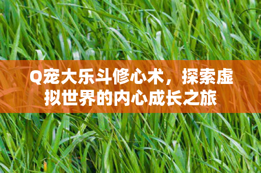 Q宠大乐斗修心术，探索虚拟世界的内心成长之旅