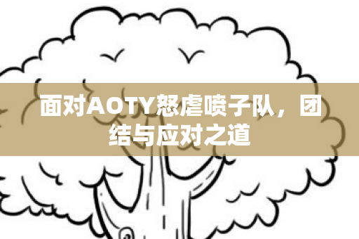 面对AOTY怒虐喷子队，团结与应对之道