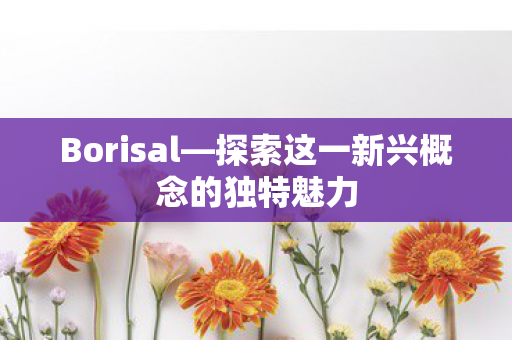 Borisal—探索这一新兴概念的独特魅力