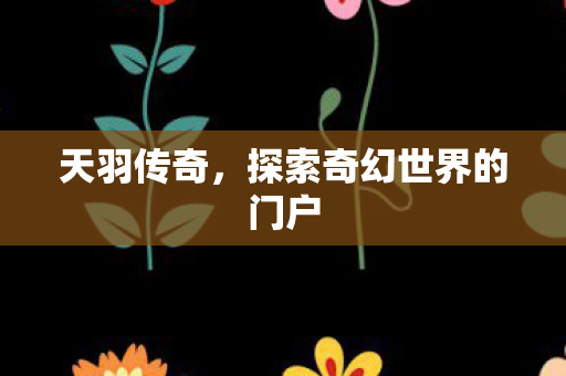 天羽传奇，探索奇幻世界的门户
