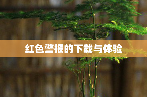 红色警报的下载与体验