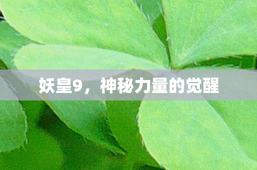 妖皇9,神秘力量的觉醒 妖皇9,神秘力量的觉醒