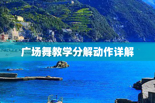 广场舞教学分解动作详解