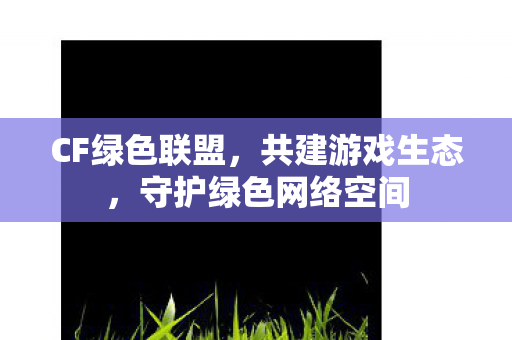 CF绿色联盟，共建游戏生态，守护绿色网络空间