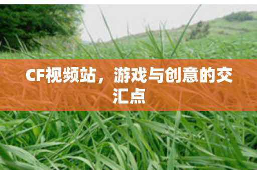 CF视频站,游戏与创意的交汇点 CF视频站,游戏与创意的交汇点