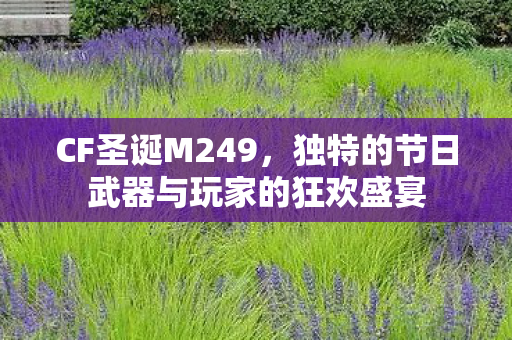 CF圣诞M249,独特的节日武器与玩家的狂欢盛宴 CF圣诞M249,独特的节日武器与玩家的狂欢盛宴