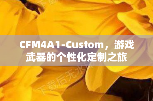 CFM4A1-Custom，游戏武器的个性化定制之旅