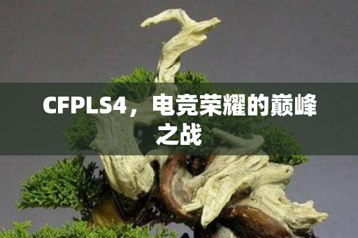 CFPLS4，电竞荣耀的巅峰之战