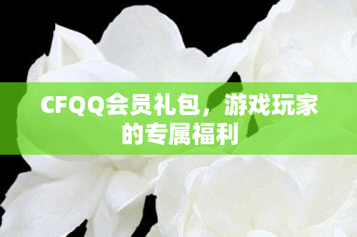 CFQQ会员礼包，游戏玩家的专属福利