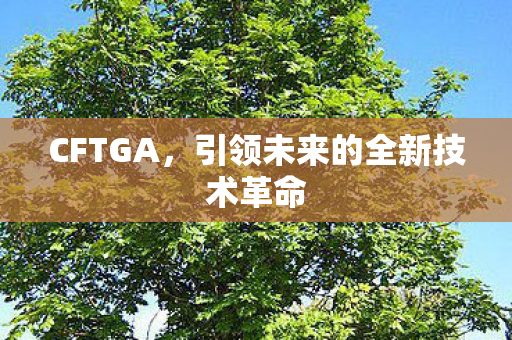 CFTGA，引领未来的全新技术革命