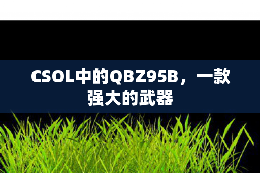 CSOL中的QBZ95B,一款强大的武器 CSOL中的QBZ95B,一款强大的武器