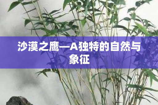 沙漠之鹰—A独特的自然与象征 沙漠之鹰—A独特的自然与象征