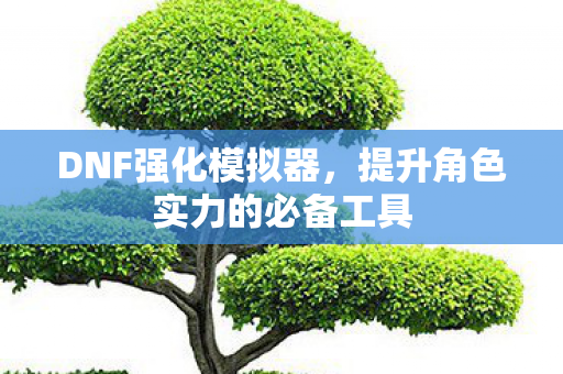 DNF强化模拟器,提升角色实力的必备工具 DNF强化模拟器,提升角色实力的必备工具