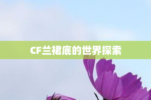 CF兰裙底的世界探索