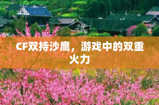 CF双持沙鹰，游戏中的双重火力