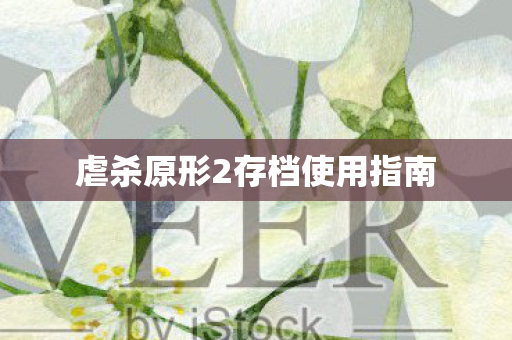 虐杀原形2存档使用指南