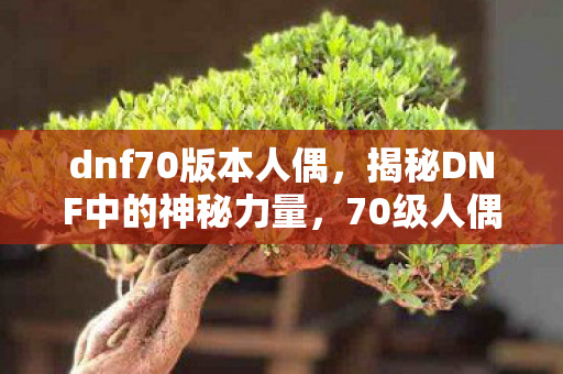 dnf70版本人偶，揭秘DNF中的神秘力量，70级人偶的崛起与影响