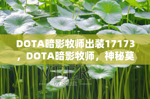 DOTA暗影牧师出装17173,DOTA暗影牧师,神秘莫测的暗影掌控者 DOTA暗影牧师出装17173,DOTA暗影牧师,神秘莫测的暗影掌控者
