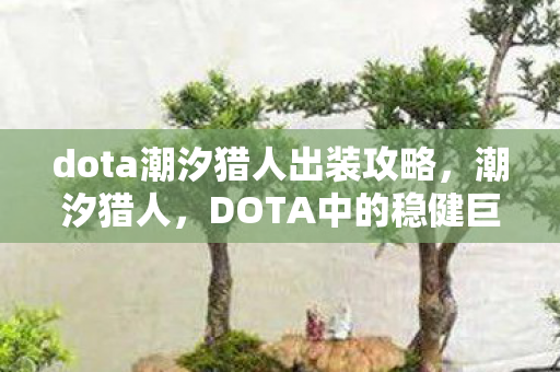dota潮汐猎人出装攻略，潮汐猎人，DOTA中的稳健巨塔