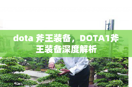 dota 斧王装备,DOTA1斧王装备深度解析 dota 斧王装备,DOTA1斧王装备深度解析