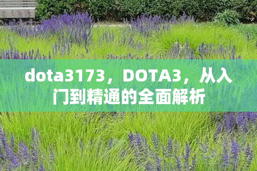 dota3173,DOTA3,从入门到精通的全面解析 dota3173,DOTA3,从入门到精通的全面解析