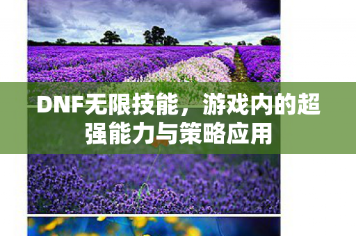 DNF无限技能，游戏内的超强能力与策略应用