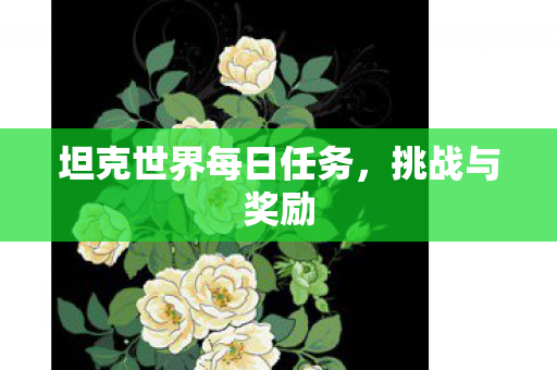 坦克世界每日任务，挑战与奖励
