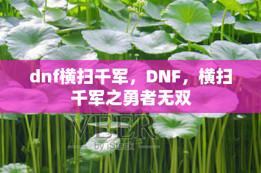 dnf横扫千军,DNF,横扫千军之勇者无双 dnf横扫千军,DNF,横扫千军之勇者无双