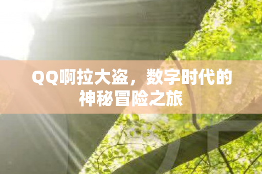 QQ啊拉大盗，数字时代的神秘冒险之旅