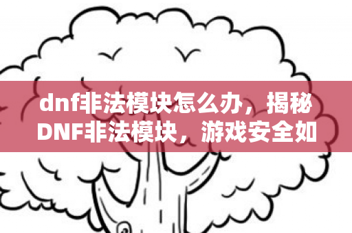 dnf非法模块怎么办,揭秘DNF非法模块,游戏安全如何守护? dnf非法模块怎么办,揭秘DNF非法模块,游戏安全如何守护?