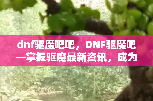 dnf驱魔吧吧，DNF驱魔吧—掌握驱魔最新资讯，成为真正的驱魔大师！