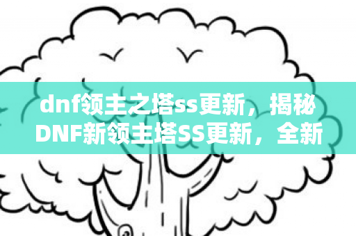 dnf领主之塔ss更新，揭秘DNF新领主塔SS更新，全新挑战与惊喜奖励等你来战！