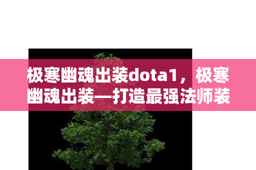 极寒幽魂出装dota1，极寒幽魂出装—打造最强法师装备搭配攻略