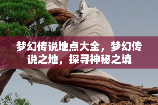 梦幻传说地点大全，梦幻传说之地，探寻神秘之境