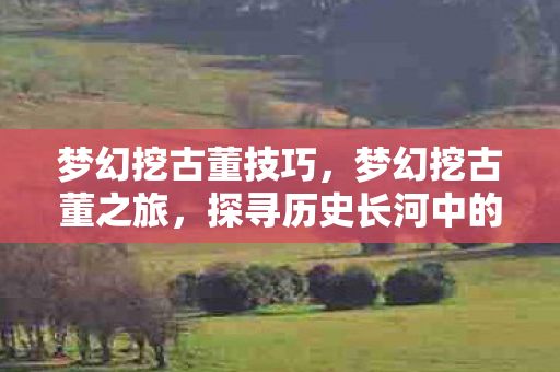 梦幻挖古董技巧，梦幻挖古董之旅，探寻历史长河中的宝藏