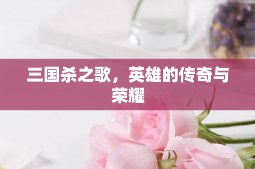 三国杀之歌，英雄的传奇与荣耀