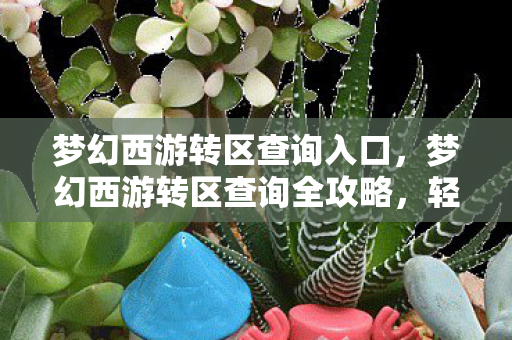 梦幻西游转区查询入口，梦幻西游转区查询全攻略，轻松掌握转区流程与查询技巧