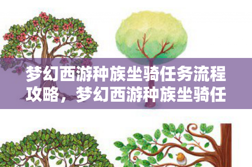 梦幻西游种族坐骑任务流程攻略，梦幻西游种族坐骑任务攻略，一步步带你领略奇幻之旅