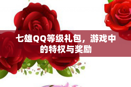 七雄QQ等级礼包，游戏中的特权与奖励