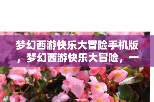 梦幻西游快乐大冒险手机版，梦幻西游快乐大冒险，一场奇幻之旅的开启