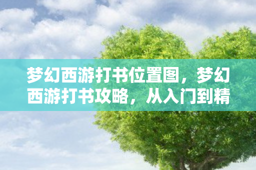 梦幻西游打书位置图，梦幻西游打书攻略，从入门到精通