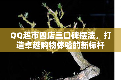 QQ超市四店三口碑摆法,打造卓越购物体验的新标杆 QQ超市四店三口碑摆法,打造卓越购物体验的新标杆