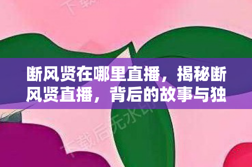 断风贤在哪里直播，揭秘断风贤直播，背后的故事与独特魅力