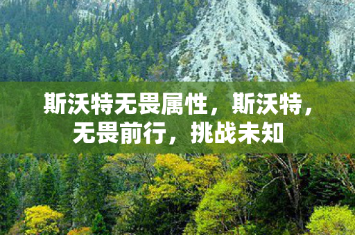 斯沃特无畏属性，斯沃特，无畏前行，挑战未知