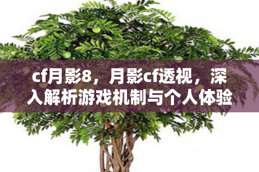 cf月影8，月影cf透视，深入解析游戏机制与个人体验