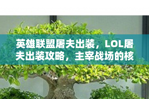 英雄联盟屠夫出装，LOL屠夫出装攻略，主宰战场的核心装备搭配