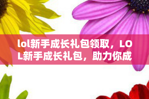 lol新手成长礼包领取，LOL新手成长礼包，助力你成为顶尖玩家的必备装备